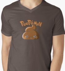 Poopémon Men's V-Neck T-Shirt