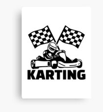 Karting Canvas Print