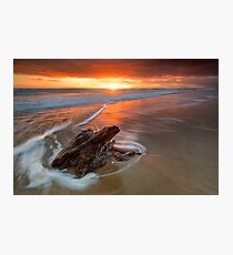 Deadwood Orange Rise ~ Papamoa Photographic Print