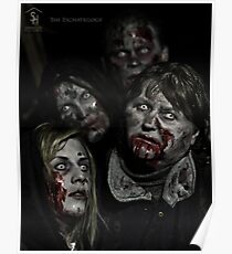 Zombies don't say 'Brains' Poster