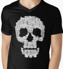 Skulls are for Pussies Men's V-Neck T-Shirt
