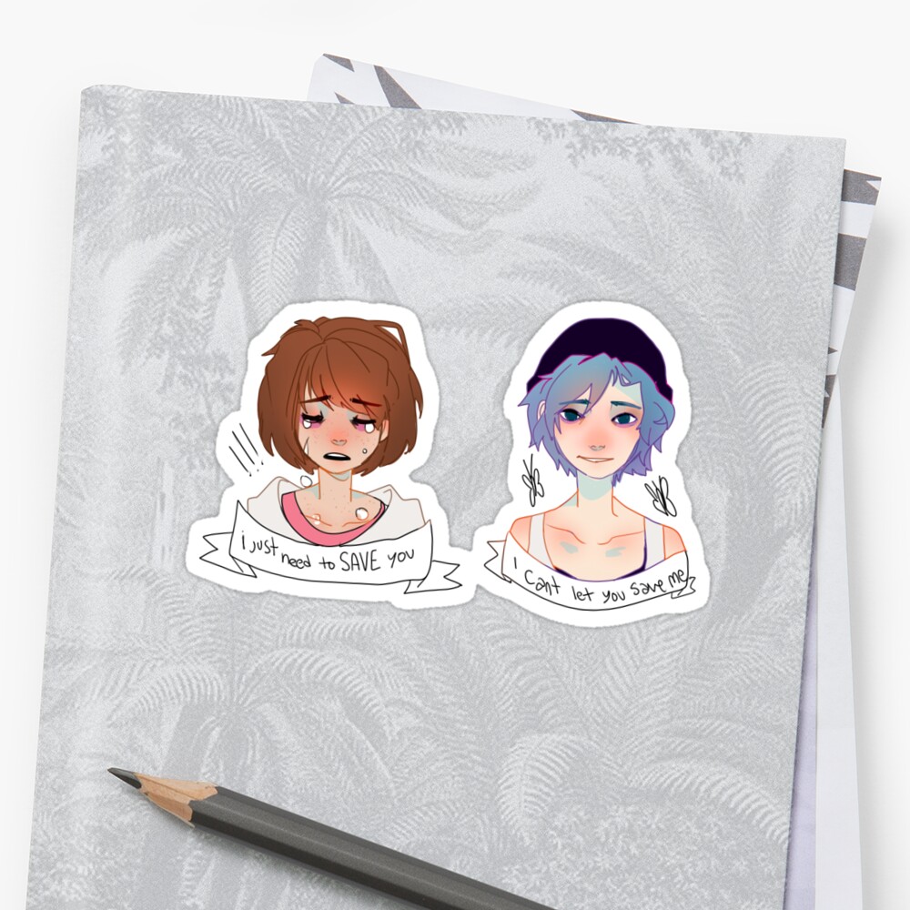 life-is-strange-sacrifice-chloe-ending-stickers-by-highjinkx-redbubble