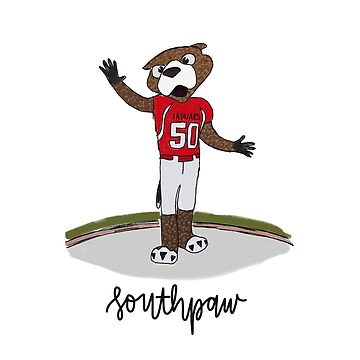 USA - SouthPaw Statue Sticker for Sale by gbreshears