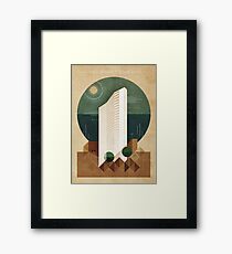 Alpha Tower Framed Print