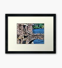 Boldt Castle Power House Close Up, Thousand Islands, NY Framed Print
