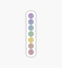 seven chakras Sticker