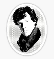 Believe in Sherlock propaganda Sticker