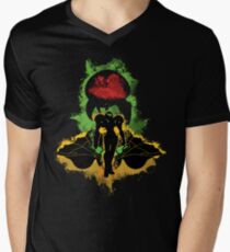 Zebes Conflict Men's V-Neck T-Shirt