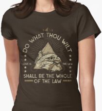 Do What Thou Wilt Women's Fitted T-Shirt