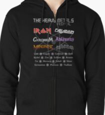The Heavy Metals Festival Zipped Hoodie
