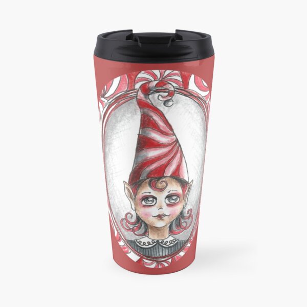 Christmas - Peppermint Twist Travel Mug