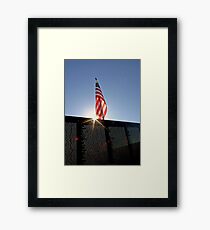 Remembering Our Heros Framed Print
