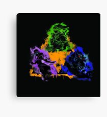 Courage, Wisdom & Power Canvas Print