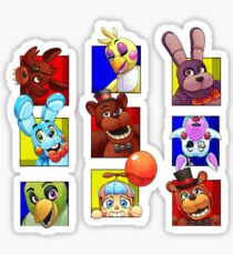 Five Nights at Freddy's Gang Sticker