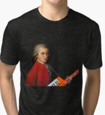 Camiseta de tejido mixto Mozart con un keytar