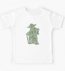 Fear is the Path to Darkside typography design Kids Tee