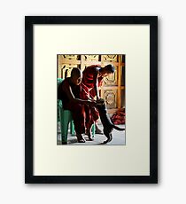 Playing Framed Print
