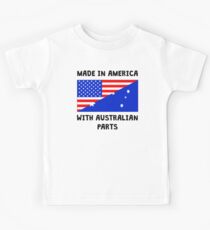 Made In American With Australian Parts Kids Tee