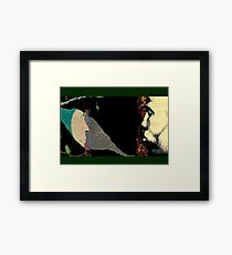face to face Framed Print