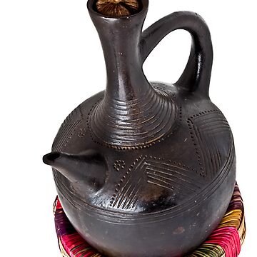 Ethiopian Clay Jebena - Coffee Pot