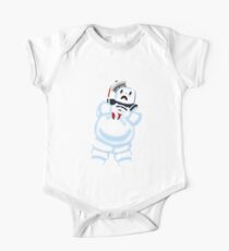 Scared Mr. Stay Puft. One Piece - Short Sleeve