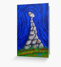 Humanity Joins in a Journey to the Sky Greeting Card