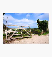 The other gate at Corfe Castle Photographic Print