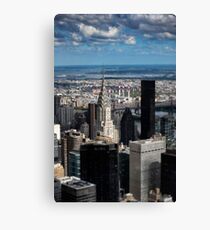 Chrysler Building - New York In Miniature Canvas Print