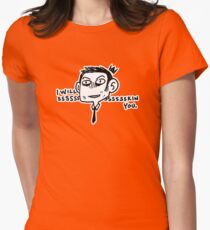 I will Ssssssskin You Women's Fitted T-Shirt