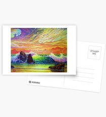 Firestorm Sunset Postcards