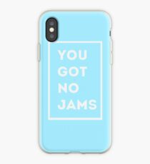 BTS/Bangtan Sonyeondan - You Got No Jams (Blue) iPhone Case