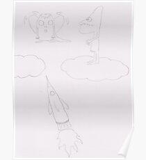 Space Race Poster