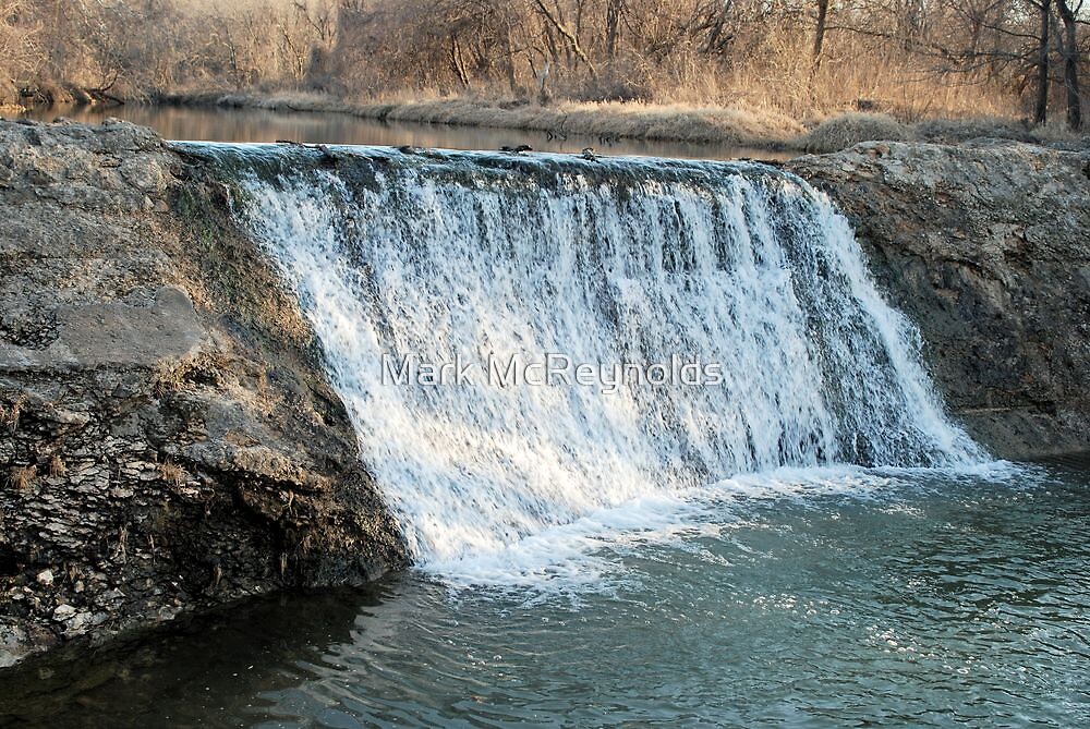 “Olathe Lake Waterfall” by Mark McReynolds | Redbubble