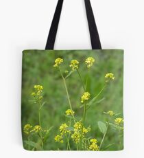 Bastard Cabbage Just Starting to Bloom Tote Bag