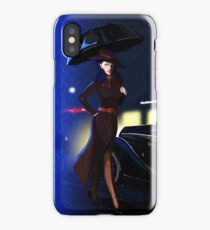 Rarity investigate pin-up iPhone Case