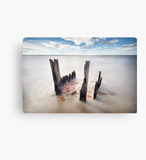 Red Bricks 146 Canvas Print