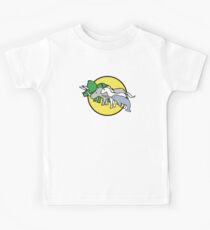 Gehörnte Kriegerfreunde Kinder T-Shirt