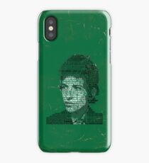 Typographic Icons - Bob Dylan iPhone Case