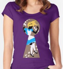 Alice In Wonderland Women's Fitted Scoop T-Shirt