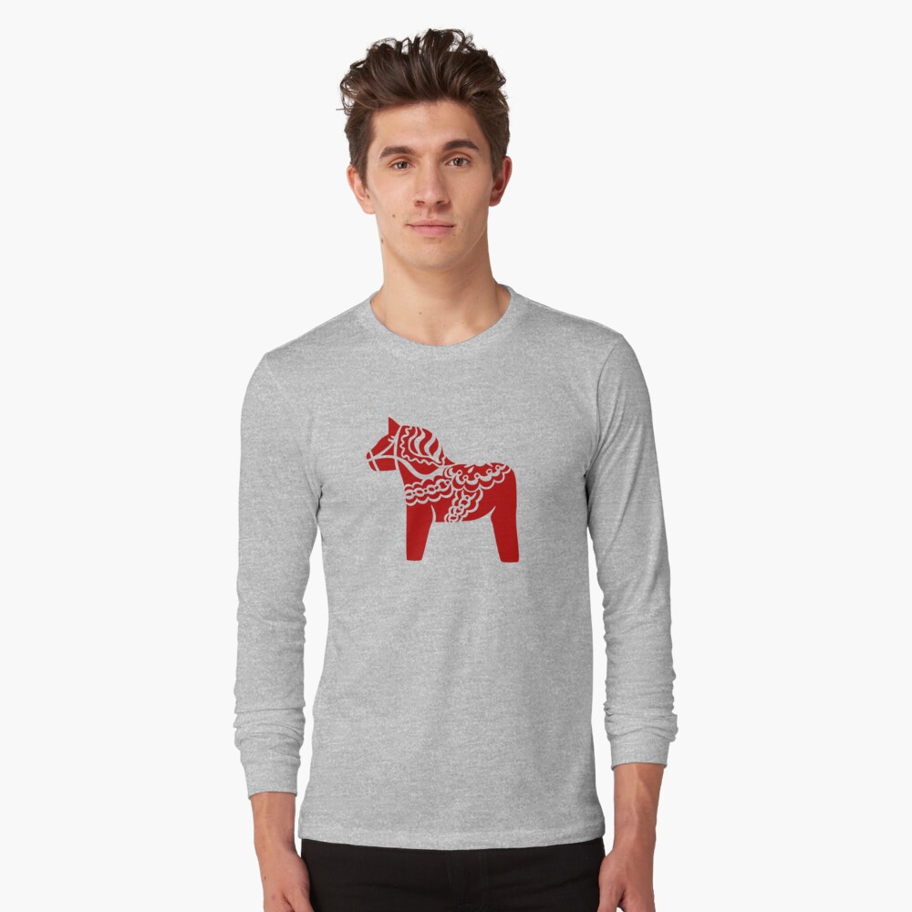 dala horse t shirt