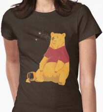 Pooh at the Zoo Women's Fitted T-Shirt