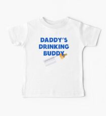 Daddy's Drinking Buddy Baby Tee
