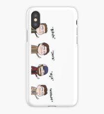 Supernatural - Cas, Dean, Bobby, Sam iPhone Case