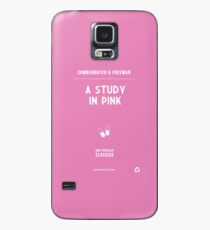 BBC Sherlock - A Study in Pink Minimalist Case/Skin for Samsung Galaxy