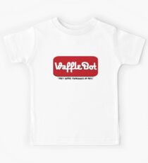 Waffle Bot "They Serve Pancakes in Hell" Kids Tee