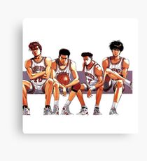 SLAM DUNK TEAM Canvas Print