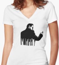 Just Moriarty Women's Fitted V-Neck T-Shirt