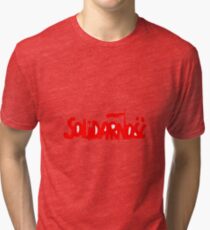 Solidarnosc (Solidarity) Tri-blend T-Shirt