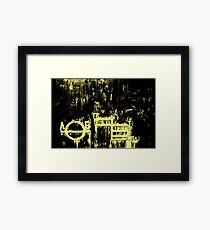 dark Framed Print