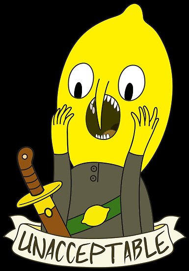 lemongrab teddy